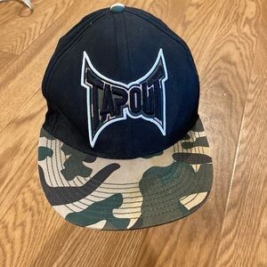 Tapout Cherokee Cap Hat Black  / Camo Woodland